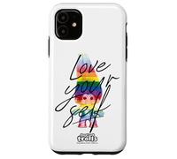 Good Luck Trolls Love Your Self Rainbow Coque pour iPhone 11