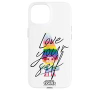 Good Luck Trolls Love Your Self Rainbow Coque pour iPhone 15