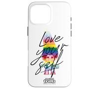 Good Luck Trolls Love Your Self Rainbow Coque pour iPhone 16 Pro Max