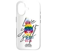 Good Luck Trolls Love Your Self Rainbow Coque pour iPhone 17