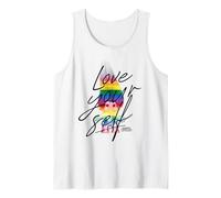 Good Luck Trolls Love Your Self Rainbow Débardeur