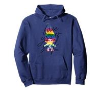 Good Luck Trolls Love Your Self Rainbow Sweat à Capuche