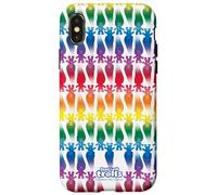 Good Luck Trolls Rainbow All Over Print Coque pour iPhone X/XS