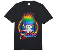 Good Luck Trolls Rainbow Hair Comfort Colors Adult Heavyweight T-Shirt