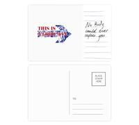 Good Man Indiates Symbolic Direction Carte postale Anniversaire de personne importante