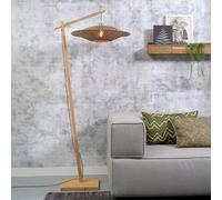 Good & Mojo Bali Lampadaire E27, BALI/F/AD/N/6015/BN,