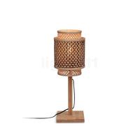 Good & Mojo Bhutan Lampe de table châssis naturel - 18 x 25 cm