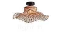 Good & Mojo Ibiza Plafonnier naturel/noir - 50 cm