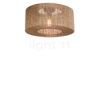 Good & Mojo Iguazu Plafonnier cylindrique naturel - ø50 cm