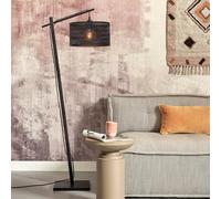 Good & Mojo Java Lampadaire avec bras, E27, JAVA/FS/AD/B/3218/B,