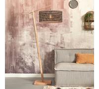 Good & Mojo Java Lampadaire E27, JAVA/F/AD/N/5022/BN,