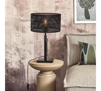Good & Mojo Java Lampe de table rectangulaire, E27, JAVA/T25/B/3218/B,