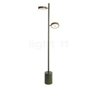 Good & Mojo Okinawa Lampadaire LED 2 foyers vert