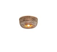Good&Mojo Plafonnier Barbade - Naturel - Diamètre : 35 cm - Rond - Bambou