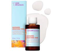 Good Molecules Lotion Tonique Éclaircissante à la Niacinamide - Tonique Facial avec Niacinamide, Vitamine C et Arbutine - Soin du Visage pour le Teint et les Pores Dilatés
