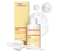 Good Molecules Sérum éclaircissant quotidien - Sérum à l'acide hyaluronique avec bêta arbutine pour cibler les taches sombres - Soin éclaircissant et anti-âge pour le visage