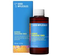 Good Molecules Tonique exfoliante glycolique AHA pour le visage, 120 ml | Élimine en douceur les cellules mortes de la peau avec de l'acide glycolique et des galactomyces pour favoriser une peau