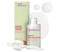 Good Molecules Traitement exfoliant de nuit - Exfoliant pour le visage avec formule légère AHA et BHA - Minimiseur de pores, soin de la peau du visage avec acide glycolique et salicylique
