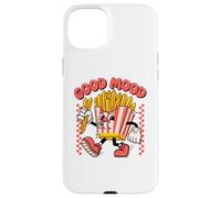 Good Mood, Funny Food, Fast Food Finger Chips, French Fries Coque pour iPhone 15 Plus