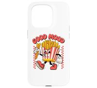 Good Mood, Funny Food, Fast Food Finger Chips, French Fries Coque pour iPhone 15 Pro