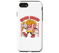 Good Mood, Funny Food, Fast Food Finger Chips, French Fries Coque pour iPhone SE (2020) / 7/8
