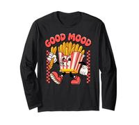 Good Mood, Funny Food, Fast Food Finger Chips, French Fries Manche Longue