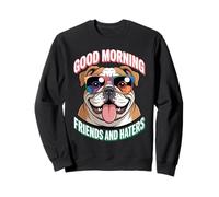 Good Morning Friends and Haters Salutations sarcastiques - Sweatshirt