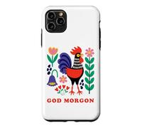 Good Morning Rooster Folk Art Ferme scandinave Coque pour iPhone 11 Pro Max