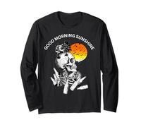 Good Morning Sunshine Arbre Squelette de Gueule de Bois pour fête Manche Longue