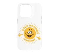 Good Morning Sunshine Cute Smiling Sun Hug Back to School Coque pour iPhone 15 Pro
