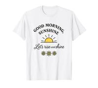 Good Morning Sunshine Rise Shine Marguerite mignonne T-Shirt