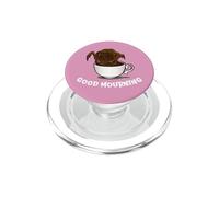 Good Mourning Coffee Grim Reaper Funny Halloween PopSockets PopGrip pour MagSafe
