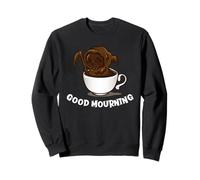 Good Mourning Coffee Grim Reaper Funny Halloween Sweatshirt