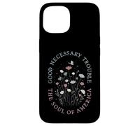 Good Necessary Trouble Subtil Protest pour Les Femmes Coque pour iPhone 15