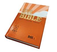 Good News Bible (GNB) Today's English Version HB (Orange) Illustration/Index Regular Size 2024 Contains Old and Testament BSI