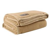 Good Night Couverture dorée - Coton - 180 x 240 cm - Camel