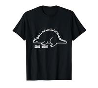 Good Night Love Motivation - Chemise Douillette Love Dino T-Shirt, Homme, Noir, M