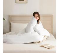 Good Nite-Couverture de Couette Douce et Confortable, Blanc, Chaud, Hiver, 101Extra Optics, 460 BLANC