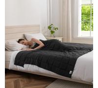 Good Nite Couverture Lestée pour Adulte Couette Lestée Couverture De Relaxation Plaid Lesté Weighted Blanket Gris 6 kg 150 x 200 cm
