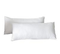 Good Nite Lot de 2 Housses de Coussin 100% Microfibre - Taie d'oreiller Super Douce (40 x 80 cm) - Blanc
