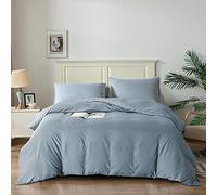 Good Nite Parure de lit Simple en Polyester Doux avec 2 taies d'oreiller - Entretien Facile