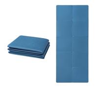 Good Nite Tapis de Yoga Pliant Pliable Antidérapant Portable Léger Tapis de Gymnastique Pilates Sport Yoga Voyage 183 x 61 x 0,6 cm (Marine)