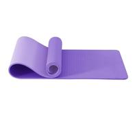 Good Nite Tapis de yoga pour entraînement, pilates, fitness pour homme et femme, antidérapant, haute densité de 10 mm, avec sangle de transport, 183 x 61 x 1 cm (Violet foncé/Violet Clair)
