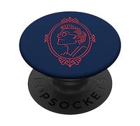 Good Omens - Profil de Crowley PopSockets PopGrip Interchangeable