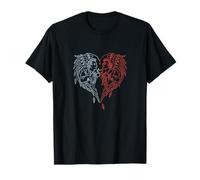 Good Omens - Un toast au monde (bleu et rouge) T-Shirt