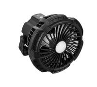 good qualityy Camping Fan 3-Speed Rechargeable with Light & Remote