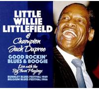 Little Willie Litttl – Good Rockin' Blues & Boogie – Burnley Blues Belgium Festival 1986/1989 – CD