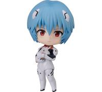 Good Smile Company Figurine d'action pré-Peinte de Nendoroid Rei Ayanami Rei (Rei of Evangelion) - Version Plug Suit - Non échelle - Plastique - Pré-Peinte