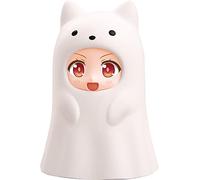 Good Smile Company Nendoroid More Accessoire Kigurumi Face Parts Case pour Figurines Nendoroid Ghost Cat White 10 cm