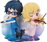 Good Smile Company Votre mensonge en avril : figurine Kaori Miyazono & Kosei Arima QSet+